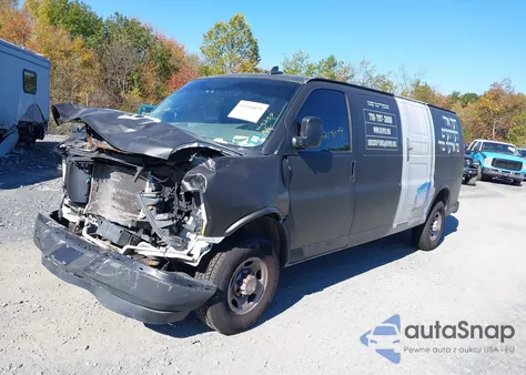 2022 Chevrolet Express G3500 z USA, uszkodzony, nr VIN 1GCZGHF79N1212192